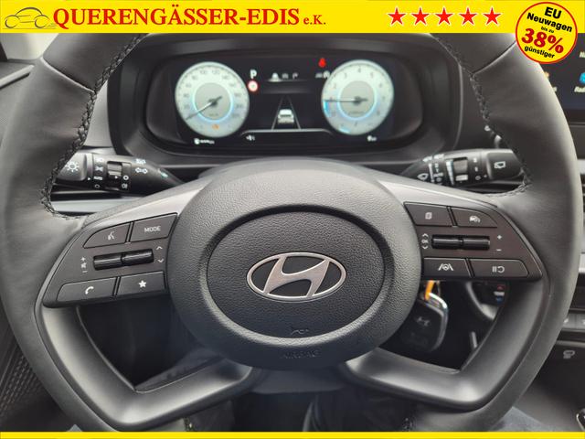 Hyundai i20 1.0 T-GDI 90PS Trend Automatik 5-t&uuml;rig Klimaautomatik Sitzheizung Lenkradheizung R&uuml;ckf.Kamera PDC Apple CarPlay Android Auto Tempomat Touchscreen 16"LM 