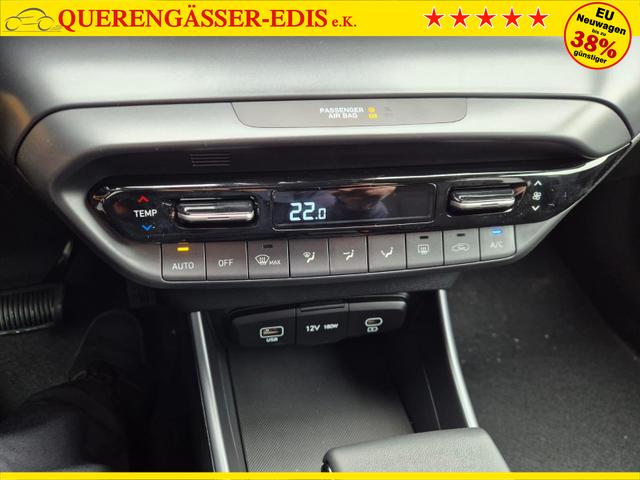 Hyundai i20 1.0 T-GDI 90PS Trend Automatik 5-t&uuml;rig Klimaautomatik Sitzheizung Lenkradheizung R&uuml;ckf.Kamera PDC Apple CarPlay Android Auto Tempomat Touchscreen 16"LM 