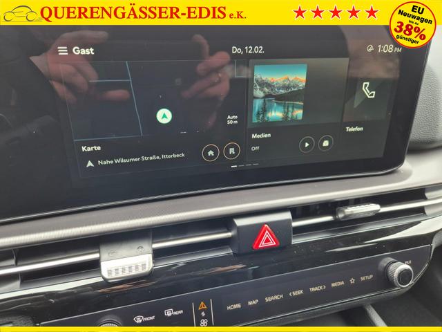 Kia Sportage Spirit 1.6 T-GDI 150PS Automatik NEUES MODELL MY26 FACELIFT Teil-Leder 18"LM Sitzheizung v+h Lenkradheizung Klimaautomatik ACC Navi Bluetooth Touchscreen Apple CarPlay Android Auto PDC R&uuml;ckf.Kamera 2x Keyless 