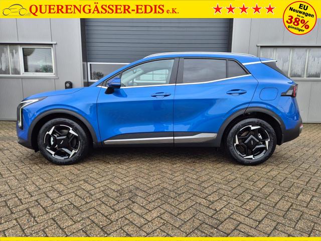 Kia Sportage Spirit 1.6 T-GDI 150PS Automatik NEUES MODELL MY26 FACELIFT Teil-Leder 18"LM Sitzheizung v+h Lenkradheizung Klimaautomatik ACC Navi Bluetooth Touchscreen Apple CarPlay Android Auto PDC R&uuml;ckf.Kamera 2x Keyless 
