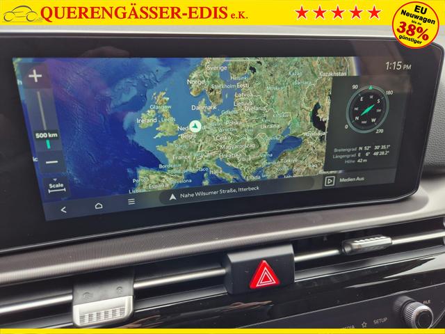 Kia Sportage Spirit 1.6 T-GDI 150PS Automatik NEUES MODELL MY26 FACELIFT Teil-Leder 18"LM Sitzheizung v+h Lenkradheizung Klimaautomatik ACC Navi Bluetooth Touchscreen Apple CarPlay Android Auto PDC R&uuml;ckf.Kamera 2x Keyless 