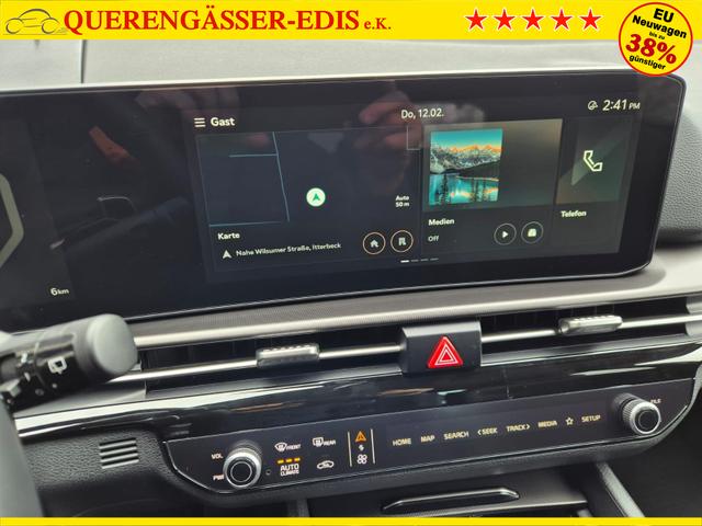 Kia Sportage Spirit 1.6 T-GDI 150PS Automatik NEUES MODELL MY26 FACELIFT Teil-Leder 18"LM Sitzheizung v+h Lenkradheizung Klimaautomatik ACC Navi Bluetooth Touchscreen Apple CarPlay Android Auto PDC R&uuml;ckf.Kamera 2x Keyless 