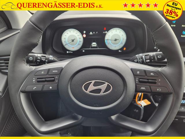 Hyundai i20 1.0 T-GDI 90PS Trend Automatik 5-t&uuml;rig Klimaautomatik Sitzheizung Lenkradheizung R&uuml;ckf.Kamera PDC Apple CarPlay Android Auto Tempomat Touchscreen 16"LM 