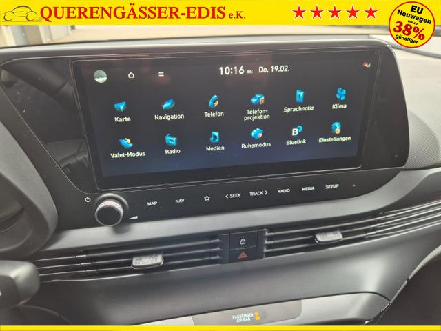 Hyundai i20 1.0 T-GDI 90PS Trend Automatik 5-t&uuml;rig Klimaautomatik Sitzheizung Lenkradheizung R&uuml;ckf.Kamera PDC Apple CarPlay Android Auto Tempomat Touchscreen 16"LM 