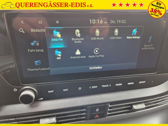 Hyundai i20 1.0 T-GDI 90PS Trend Automatik 5-t&uuml;rig Klimaautomatik Sitzheizung Lenkradheizung R&uuml;ckf.Kamera PDC Apple CarPlay Android Auto Tempomat Touchscreen 16"LM 