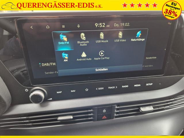 Hyundai i20 1.0 T-GDI 90PS Trend Automatik 5-t&uuml;rig Klimaautomatik Sitzheizung Lenkradheizung R&uuml;ckf.Kamera PDC Apple CarPlay Android Auto Tempomat Touchscreen 16"LM 