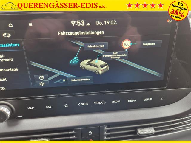 Hyundai i20 1.0 T-GDI 90PS Trend Automatik 5-t&uuml;rig Klimaautomatik Sitzheizung Lenkradheizung R&uuml;ckf.Kamera PDC Apple CarPlay Android Auto Tempomat Touchscreen 16"LM 