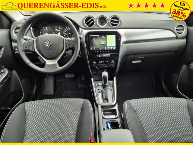 Suzuki Vitara Comfort 110PS Automatik MHEV 1.4 Boosterjet Klimaautomatik Sitzheizung Navi ACC PDC R&uuml;ckf.Kamera Suzuki-Radio Apple CarPlay Android Auto Touchscreen 2xKeyless 17-LM 