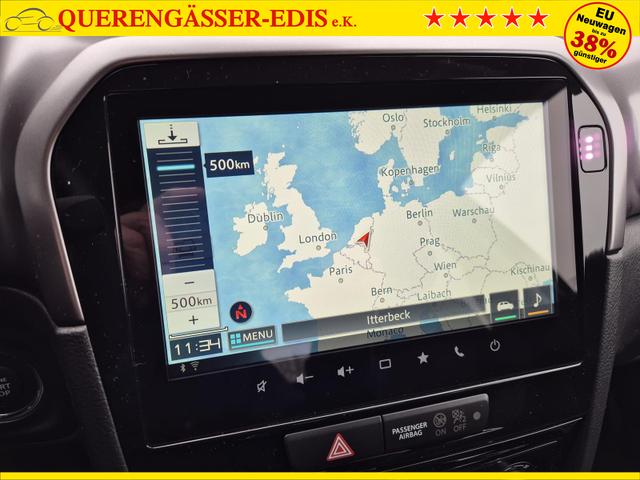 Suzuki Vitara Comfort 110PS Automatik MHEV 1.4 Boosterjet Klimaautomatik Sitzheizung Navi ACC PDC R&uuml;ckf.Kamera Suzuki-Radio Apple CarPlay Android Auto Touchscreen 2xKeyless 17-LM 