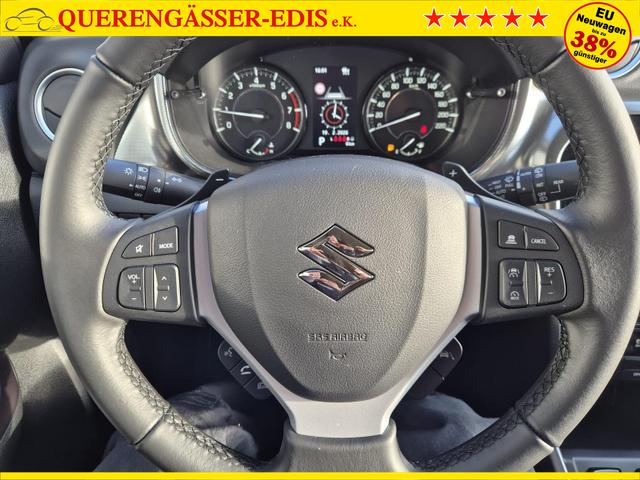 Suzuki Vitara Comfort+ 110PS Automatik MHEV 1.4 Boosterjet Teilleder Navi Klimaautomatik Sitzheizung ACC PDC v+h R&uuml;ckf.Kamera Suzuki-Radio Apple CarPlay Android Auto Touchscreen 2xKeyless 17-LM 