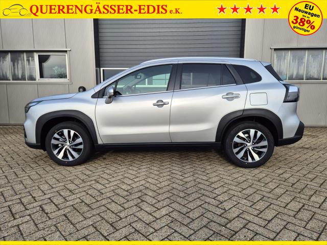 Suzuki S-Cross Comfort+ 110PS Automatik MHEV 1.4 Boosterjet Teilleder Navi Klimaautomatik Sitzheizung ACC PDC v+h 4x Kamera Suzuki-Radio Apple CarPlay Android Auto Touchscreen 2xKeyless 17-LM 