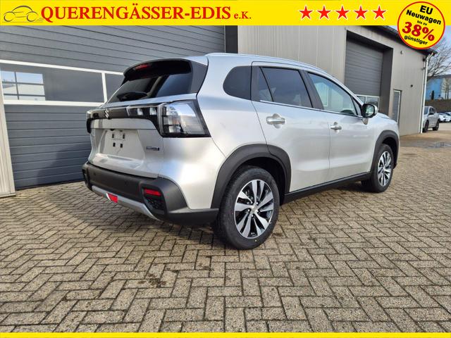 Suzuki S-Cross Comfort+ 110PS Automatik MHEV 1.4 Boosterjet Teilleder Navi Klimaautomatik Sitzheizung ACC PDC v+h 4x Kamera Suzuki-Radio Apple CarPlay Android Auto Touchscreen 2xKeyless 17-LM 