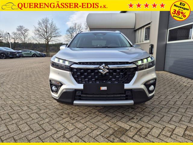 Suzuki S-Cross Comfort+ 110PS Automatik MHEV 1.4 Boosterjet Teilleder Navi Klimaautomatik Sitzheizung ACC PDC v+h 4x Kamera Suzuki-Radio Apple CarPlay Android Auto Touchscreen 2xKeyless 17-LM 