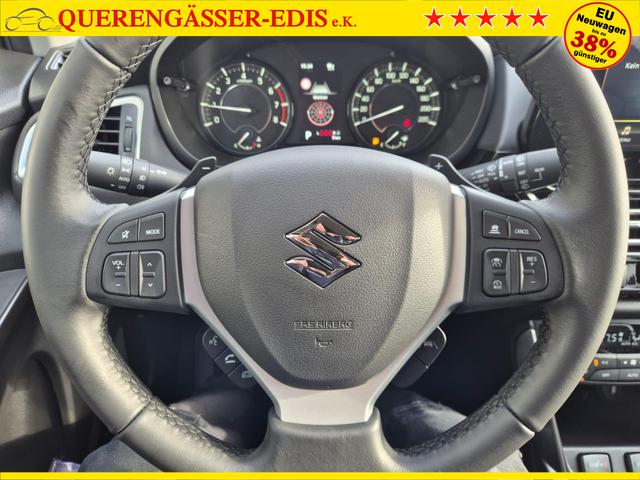 Suzuki S-Cross Comfort+ 110PS Automatik MHEV 1.4 Boosterjet Teilleder Navi Klimaautomatik Sitzheizung ACC PDC v+h 4x Kamera Suzuki-Radio Apple CarPlay Android Auto Touchscreen 2xKeyless 17-LM 