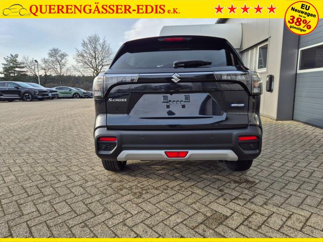 Suzuki S-Cross Comfort+ 110PS MHEV 4x4 ALLGRIP 1.4 Boosterjet Teilleder Navi Klimaautomatik Sitzheizung ACC PDC v+h 4x Kamera Suzuki-Radio Apple CarPlay Android Auto Touchscreen 2xKeyless 17-LM 