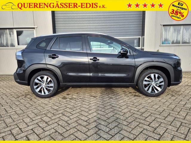 Suzuki S-Cross Comfort+ 110PS MHEV 4x4 ALLGRIP 1.4 Boosterjet Teilleder Navi Klimaautomatik Sitzheizung ACC PDC v+h 4x Kamera Suzuki-Radio Apple CarPlay Android Auto Touchscreen 2xKeyless 17-LM 