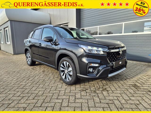 Suzuki S-Cross Comfort+ 110PS MHEV 4x4 ALLGRIP 1.4 Boosterjet Teilleder Navi Klimaautomatik Sitzheizung ACC PDC v+h 4x Kamera Suzuki-Radio Apple CarPlay Android Auto Touchscreen 2xKeyless 17-LM 