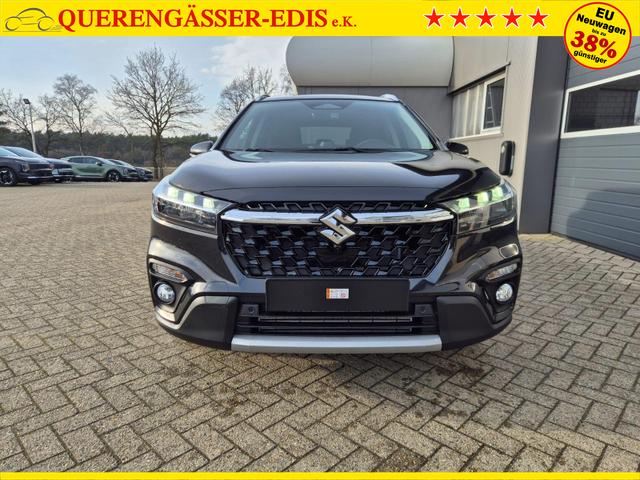 Suzuki S-Cross Comfort+ 110PS MHEV 4x4 ALLGRIP 1.4 Boosterjet Teilleder Navi Klimaautomatik Sitzheizung ACC PDC v+h 4x Kamera Suzuki-Radio Apple CarPlay Android Auto Touchscreen 2xKeyless 17-LM 