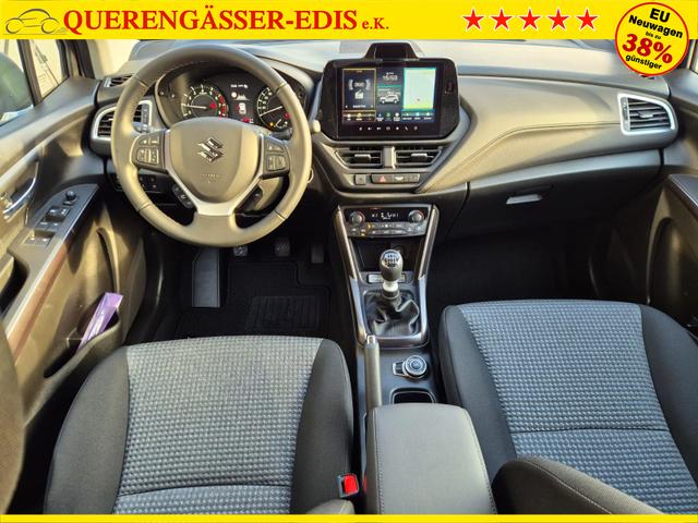 Suzuki S-Cross Comfort 110PS MHEV 4x4 ALLGRIP 1.4 Boosterjet Navi Klimaautomatik Sitzheizung ACC PDC v+h R&uuml;ckf.Kamera Suzuki-Radio Apple CarPlay Android Auto Touchscreen 2xKeyless 17-LM 
