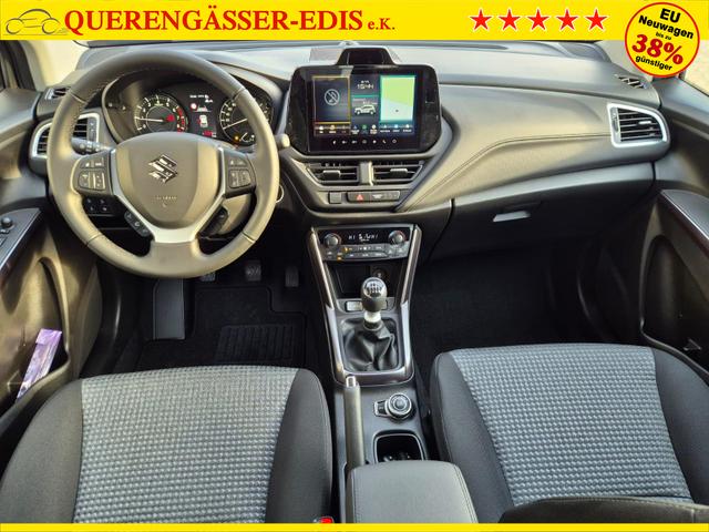 Suzuki S-Cross Comfort 110PS MHEV 4x4 ALLGRIP 1.4 Boosterjet Navi Klimaautomatik Sitzheizung ACC PDC v+h R&uuml;ckf.Kamera Suzuki-Radio Apple CarPlay Android Auto Touchscreen 2xKeyless 17-LM 