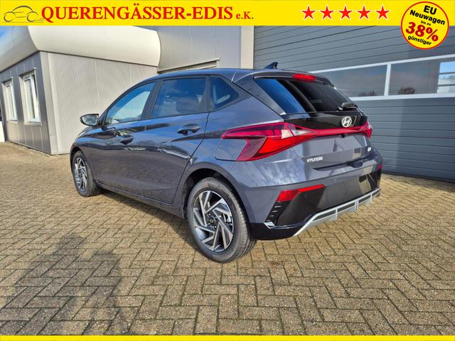 Hyundai i20 1.0 T-GDI 90PS Trend Automatik 5-t&uuml;rig Klimaautomatik Sitzheizung Lenkradheizung R&uuml;ckf.Kamera PDC Apple CarPlay Android Auto Tempomat Touchscreen 16"LM 