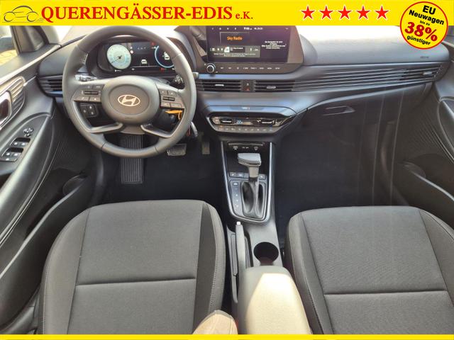 Hyundai i20 1.0 T-GDI 90PS Trend Automatik 5-t&uuml;rig Klimaautomatik Sitzheizung Lenkradheizung R&uuml;ckf.Kamera PDC Apple CarPlay Android Auto Tempomat Touchscreen 16"LM 