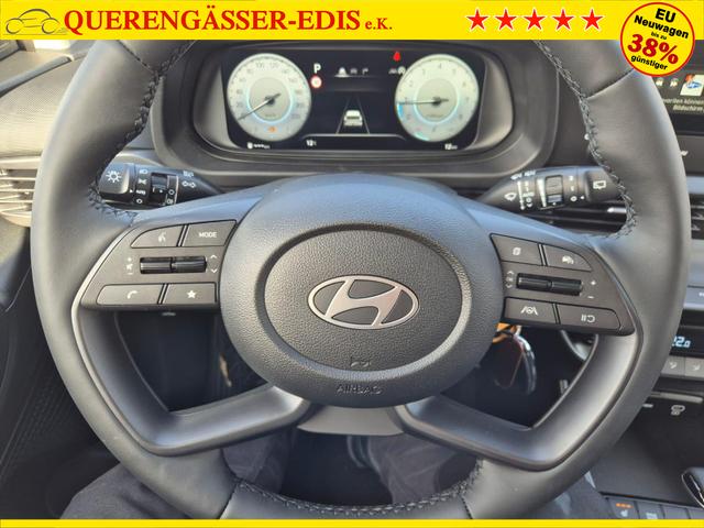 Hyundai i20 1.0 T-GDI 90PS Trend Automatik 5-t&uuml;rig Klimaautomatik Sitzheizung Lenkradheizung R&uuml;ckf.Kamera PDC Apple CarPlay Android Auto Tempomat Touchscreen 16"LM 