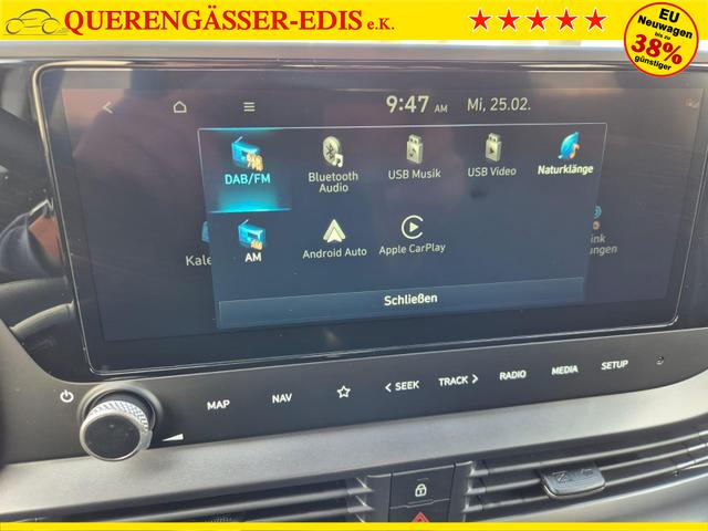 Hyundai i20 1.0 T-GDI 90PS Trend Automatik 5-t&uuml;rig Klimaautomatik Sitzheizung Lenkradheizung R&uuml;ckf.Kamera PDC Apple CarPlay Android Auto Tempomat Touchscreen 16"LM 