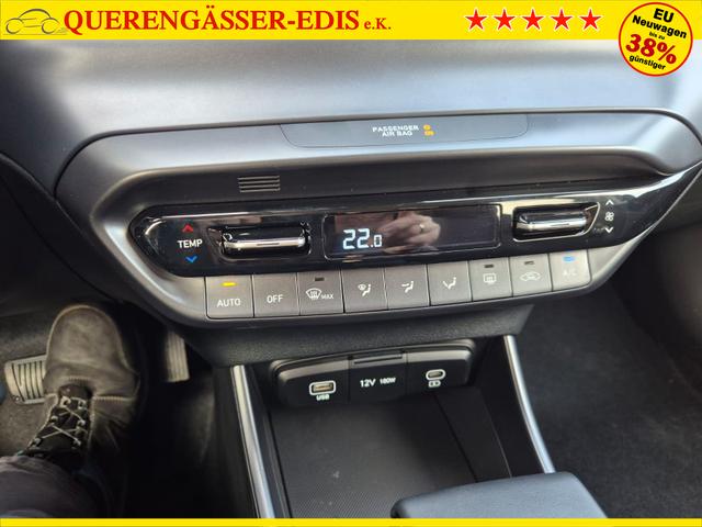 Hyundai i20 1.0 T-GDI 90PS Trend Automatik 5-t&uuml;rig Klimaautomatik Sitzheizung Lenkradheizung R&uuml;ckf.Kamera PDC Apple CarPlay Android Auto Tempomat Touchscreen 16"LM 