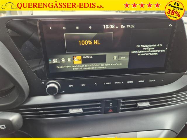 Hyundai i20 1.0 T-GDI 90PS Trend Automatik 5-t&uuml;rig Klimaautomatik Sitzheizung Lenkradheizung R&uuml;ckf.Kamera PDC Apple CarPlay Android Auto Tempomat Touchscreen 16"LM 