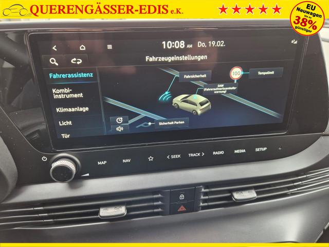 Hyundai i20 1.0 T-GDI 90PS Trend Automatik 5-t&uuml;rig Klimaautomatik Sitzheizung Lenkradheizung R&uuml;ckf.Kamera PDC Apple CarPlay Android Auto Tempomat Touchscreen 16"LM 