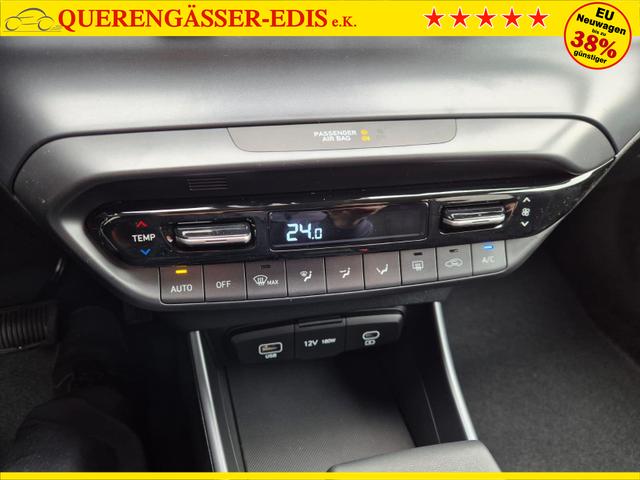Hyundai i20 1.0 T-GDI 90PS Trend Automatik 5-t&uuml;rig Klimaautomatik Sitzheizung Lenkradheizung R&uuml;ckf.Kamera PDC Apple CarPlay Android Auto Tempomat Touchscreen 16"LM 