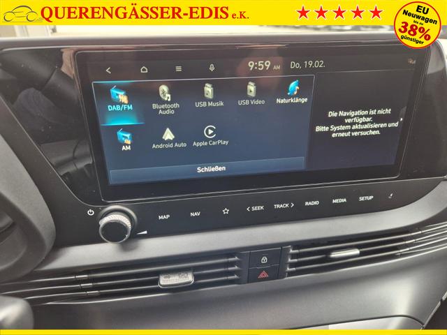 Hyundai i20 1.0 T-GDI 90PS Trend Automatik 5-t&uuml;rig Klimaautomatik Sitzheizung Lenkradheizung R&uuml;ckf.Kamera PDC Apple CarPlay Android Auto Tempomat Touchscreen 16"LM 