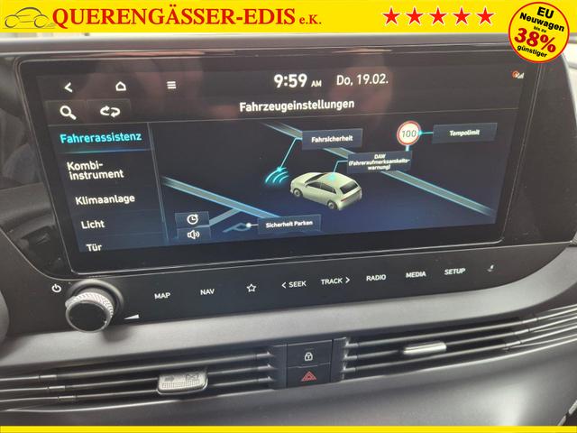 Hyundai i20 1.0 T-GDI 90PS Trend Automatik 5-t&uuml;rig Klimaautomatik Sitzheizung Lenkradheizung R&uuml;ckf.Kamera PDC Apple CarPlay Android Auto Tempomat Touchscreen 16"LM 