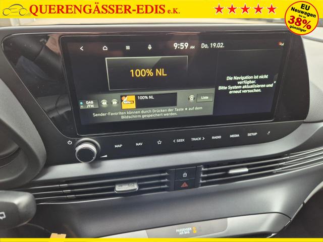 Hyundai i20 1.0 T-GDI 90PS Trend Automatik 5-t&uuml;rig Klimaautomatik Sitzheizung Lenkradheizung R&uuml;ckf.Kamera PDC Apple CarPlay Android Auto Tempomat Touchscreen 16"LM 