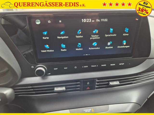 Hyundai i20 1.0 T-GDI 90PS Trend Automatik 5-t&uuml;rig Klimaautomatik Sitzheizung Lenkradheizung R&uuml;ckf.Kamera PDC Apple CarPlay Android Auto Tempomat Touchscreen 16"LM 