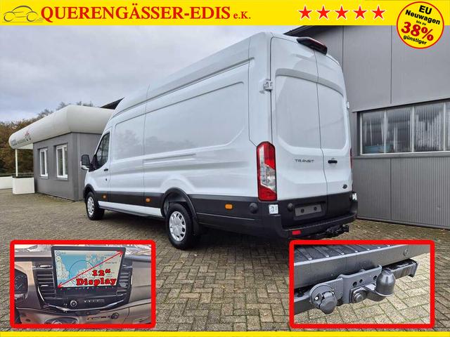 Ford Transit 350 L4H3 2.0 EcoBlue 130PS Trend Heckantrieb 3,5t 2-Sitzer AHK Sitzheizung Frontscheibe beheizb. Klimaautomatik Navi PDC v+h Bluetooth DAB Apple CarPlay Android Auto Tempomat Ganzj.Reifen 
