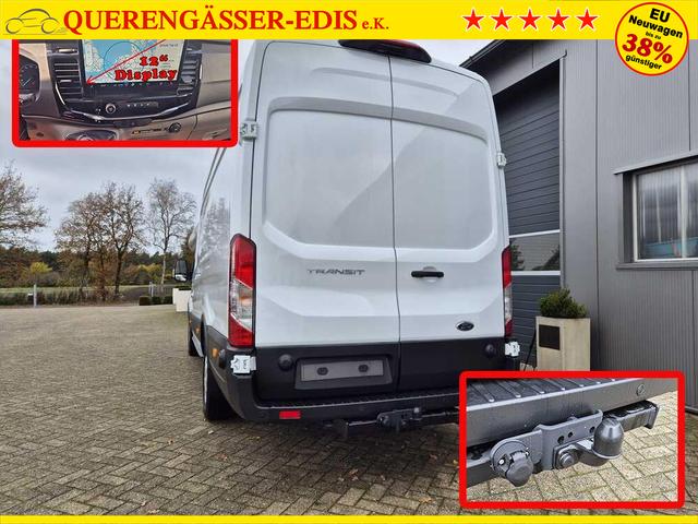 Ford Transit 350 L4H3 2.0 EcoBlue 130PS Trend Heckantrieb 3,5t 2-Sitzer AHK Sitzheizung Frontscheibe beheizb. Klimaautomatik Navi PDC v+h Bluetooth DAB Apple CarPlay Android Auto Tempomat Ganzj.Reifen 