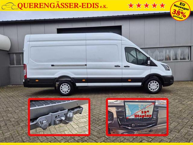 Ford Transit 350 L4H3 2.0 EcoBlue 130PS Trend Heckantrieb 3,5t 2-Sitzer AHK Sitzheizung Frontscheibe beheizb. Klimaautomatik Navi PDC v+h Bluetooth DAB Apple CarPlay Android Auto Tempomat Ganzj.Reifen 