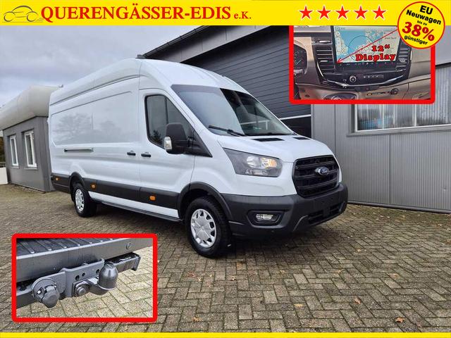 Ford Transit 350 L4H3 2.0 EcoBlue 130PS Trend Heckantrieb 3,5t 2-Sitzer AHK Sitzheizung Frontscheibe beheizb. Klimaautomatik Navi PDC v+h Bluetooth DAB Apple CarPlay Android Auto Tempomat Ganzj.Reifen 