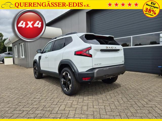 Dacia Duster Extreme 4x4 130PS 1.2 TCe 4x Kamera Lenkradheizung Sitzheizung Klimaautomatik Teil-Leder elektr.Parkbremse Bluetooth Apple Carplay Android Auto PDC v+h 2xKeyless 18-LM Ganzj.Reifen 