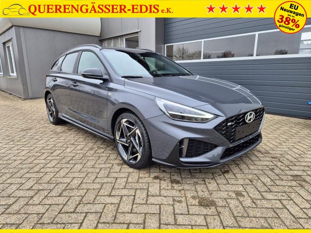 Hyundai i30 Kombi 1.6 T-GDI 150PS Automatik N-Line MY2026 Sitzheizung Lenkradheizung Klimaautomatik Navi 10,3"-Touchscreen Bluelink Apple CarPlay + Android Auto PDC v+h R&uuml;ckf.Kamera 18-LM 