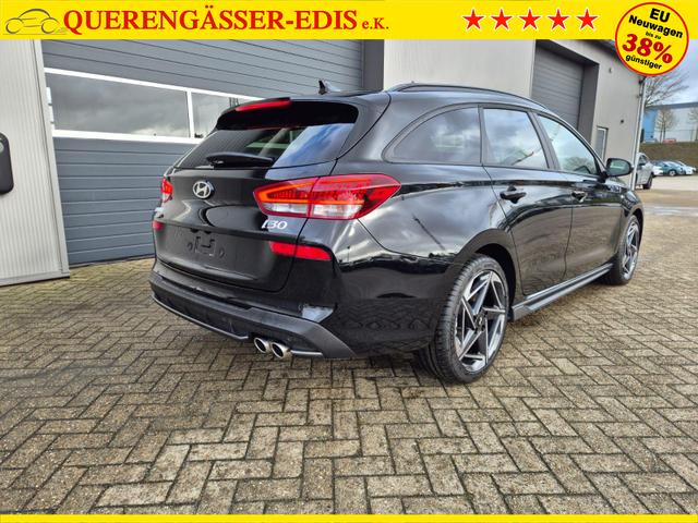 Hyundai i30 Kombi 1.6 T-GDI 150PS Automatik N-Line MY2026 Sitzheizung Lenkradheizung Klimaautomatik Navi 10,3"-Touchscreen Bluelink Apple CarPlay + Android Auto PDC v+h R&uuml;ckf.Kamera 18-LM 