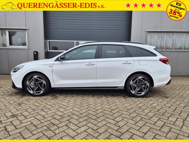 Hyundai i30 Kombi 1.6 T-GDI 150PS Automatik N-Line MY2026 Sitzheizung Lenkradheizung Klimaautomatik Navi 10,3"-Touchscreen Bluelink Apple CarPlay + Android Auto PDC v+h R&uuml;ckf.Kamera 18-LM 