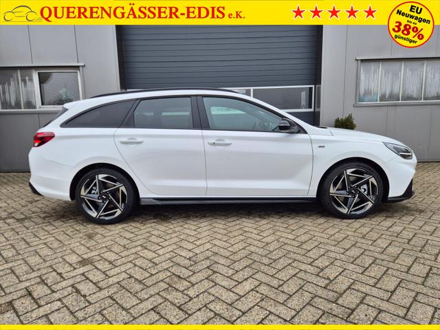 Hyundai i30 Kombi 1.6 T-GDI 150PS Automatik N-Line MY2026 Sitzheizung Lenkradheizung Klimaautomatik Navi 10,3"-Touchscreen Bluelink Apple CarPlay + Android Auto PDC v+h R&uuml;ckf.Kamera 18-LM 