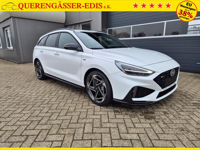 Hyundai i30 Kombi 1.6 T-GDI 150PS Automatik N-Line MY2026 Sitzheizung Lenkradheizung Klimaautomatik Navi 10,3"-Touchscreen Bluelink Apple CarPlay + Android Auto PDC v+h R&uuml;ckf.Kamera 18-LM 