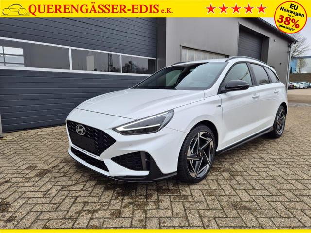 Hyundai i30 Kombi 1.6 T-GDI 150PS Automatik N-Line MY2026 Sitzheizung Lenkradheizung Klimaautomatik Navi 10,3"-Touchscreen Bluelink Apple CarPlay + Android Auto PDC v+h R&uuml;ckf.Kamera 18-LM 