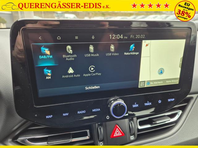 Hyundai i30 Kombi 1.6 T-GDI 150PS Automatik N-Line MY2026 Sitzheizung Lenkradheizung Klimaautomatik Navi 10,3"-Touchscreen Bluelink Apple CarPlay + Android Auto PDC v+h R&uuml;ckf.Kamera 18-LM 