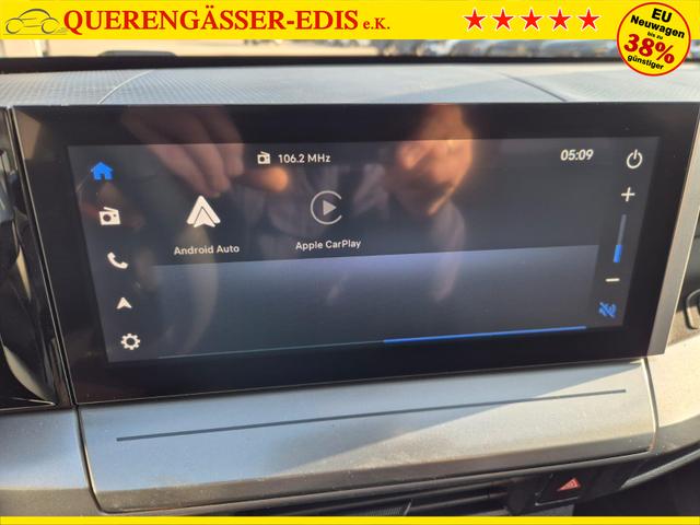 Opel Frontera GS 1.2 HEV 110PS Automatik Sitzheizung Lenkradheizung Frontscheibe beheizb. PDC v+h R&uuml;ckf.Kamera Navi Apple CarPlay Android Auto Touchscreen 17"LM 