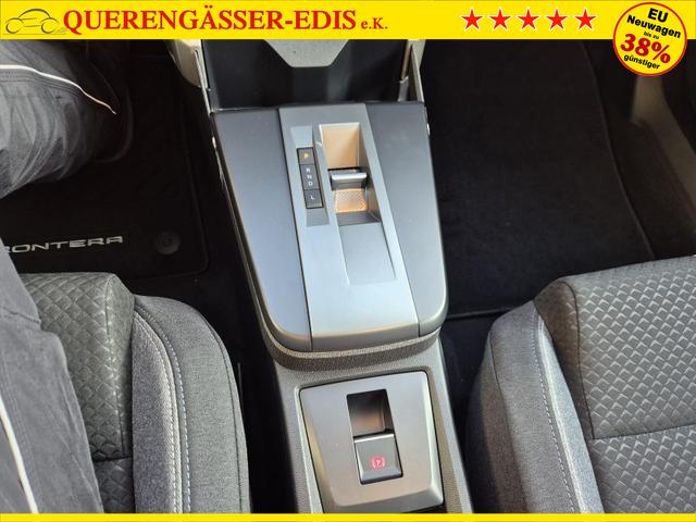 Opel Frontera GS 1.2 HEV 110PS Automatik Sitzheizung Lenkradheizung Frontscheibe beheizb. PDC v+h R&uuml;ckf.Kamera Navi Apple CarPlay Android Auto Touchscreen 17"LM 